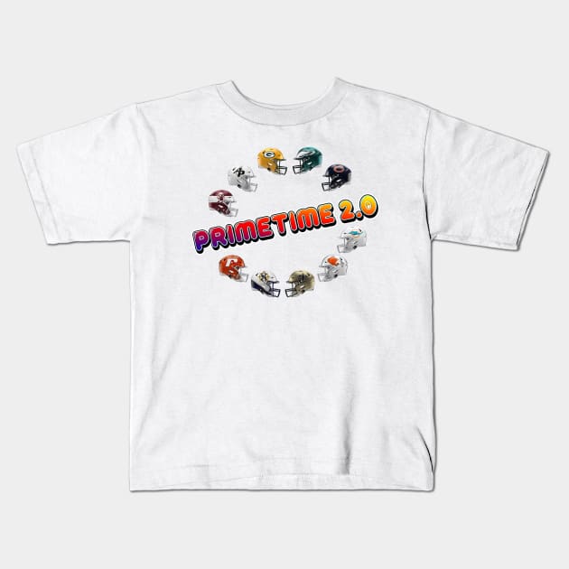 Primetime 2.0 Kids T-Shirt by DarthBrooks